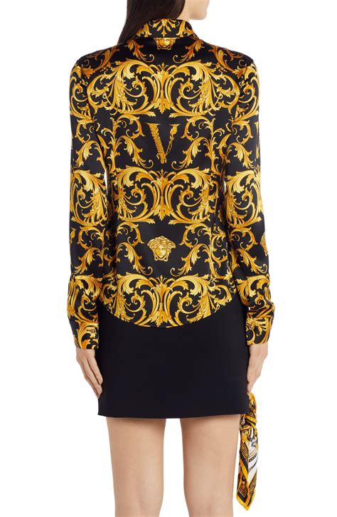 nep versace blouse|Versace dresses for women.